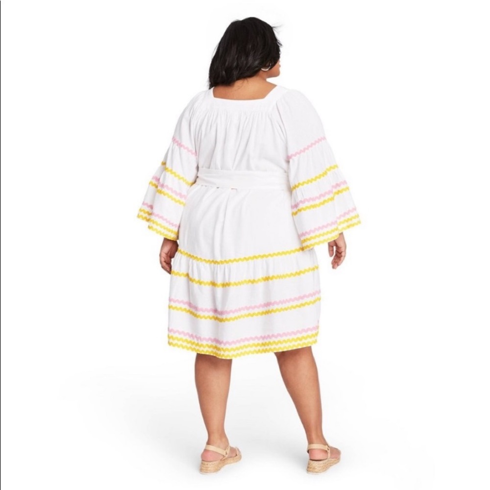 Lisa Marie Fernandez Ric Rac Linen Dress - Picture 2 of 11